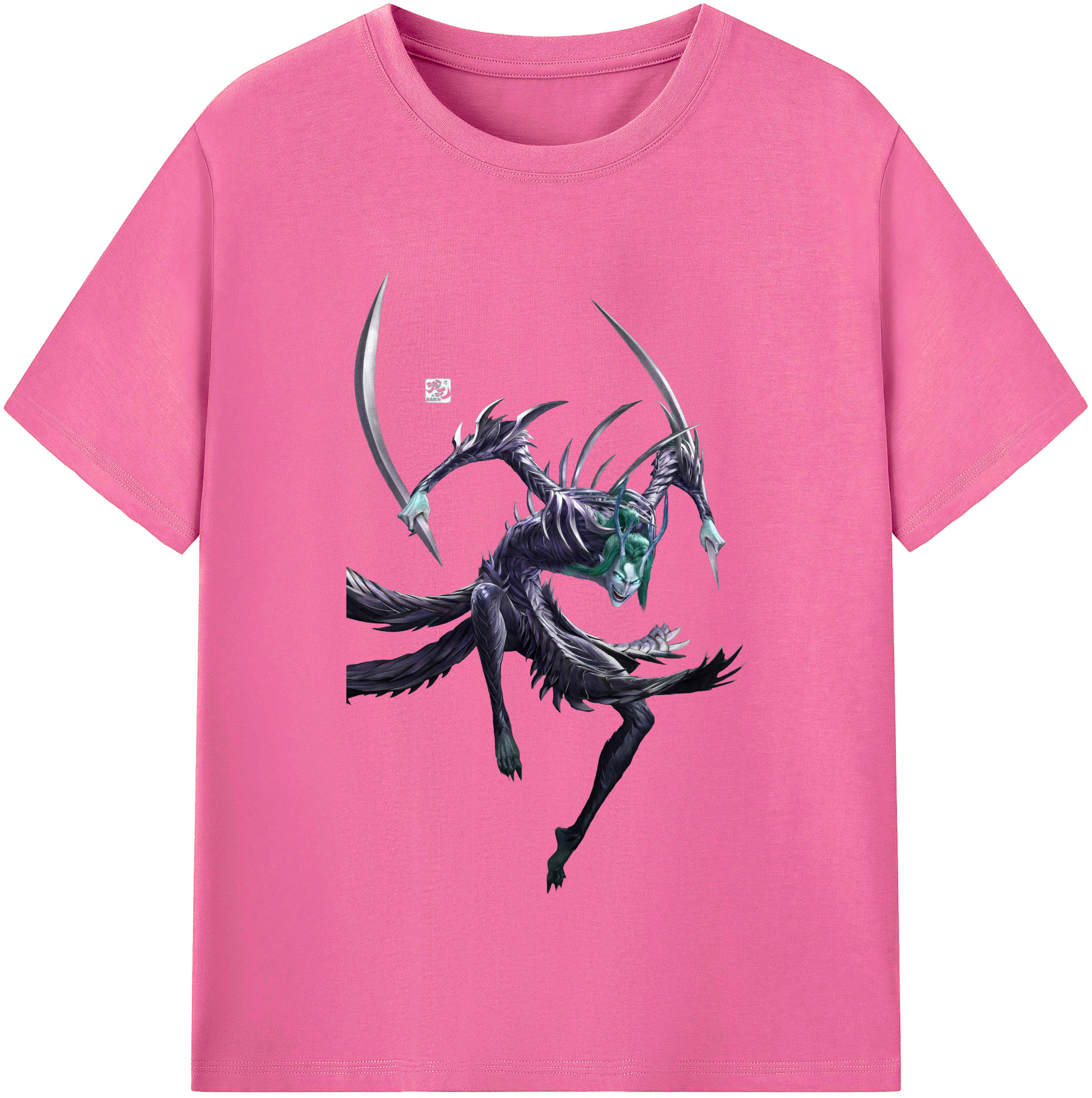 （画像用） Ne Zha 2 ナタ 魔童の大暴れ レディースカジュアルプリントTシャツ（綿100％）
